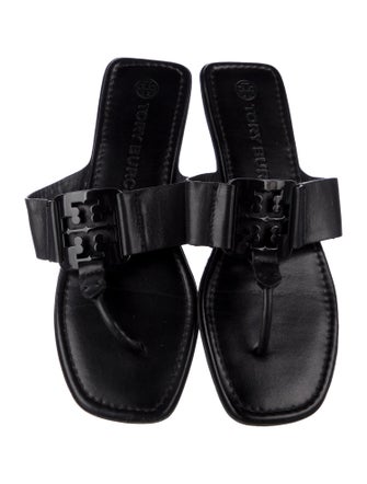 Tory Burch Leather Slides