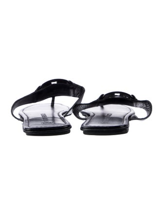 Tory Burch Leather Slides