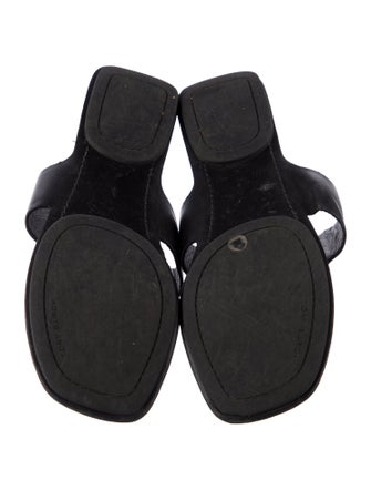 Tory Burch Leather Slides