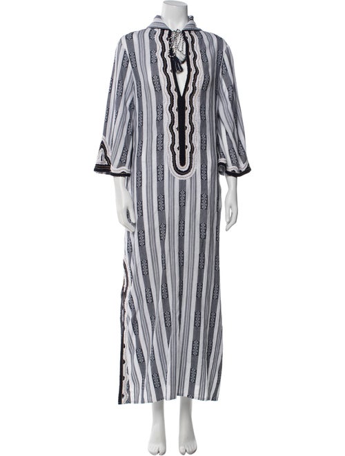 Tory Burch Striped Long Dress