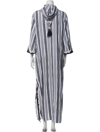 Tory Burch Striped Long Dress