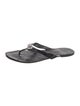 Tory Burch Patent Leather Flip Flops