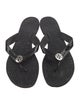 Tory Burch Patent Leather Flip Flops