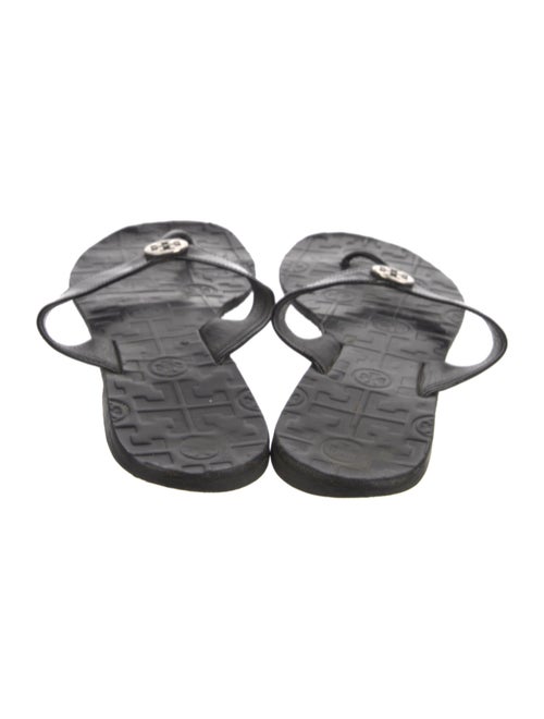 Tory Burch Patent Leather Flip Flops