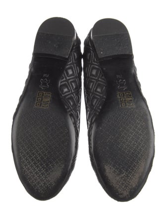 Tory Burch Leather Printed Ballet Flats