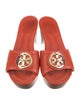 Tory Burch Leather Slides