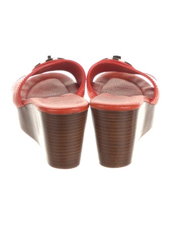 Tory Burch Leather Slides