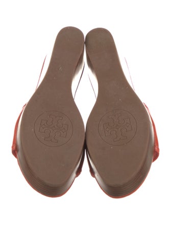 Tory Burch Leather Slides