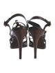 Tory Burch Leather Studded Accents T-Strap Sandals