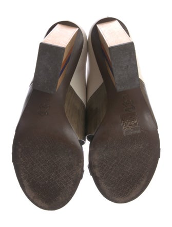 Tory Burch Leather Slides