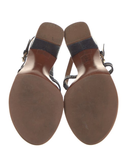 Tory Burch Leather T-Strap Sandals