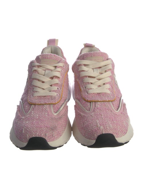 Tory Burch Tweed Printed Chunky Sneakers