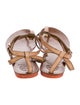 Tory Burch Leather T-Strap Sandals