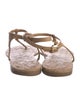 Tory Burch Leather T-Strap Sandals