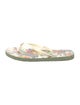Tory Burch Rubber Printed Flip Flops