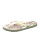 Tory Burch Rubber Printed Flip Flops