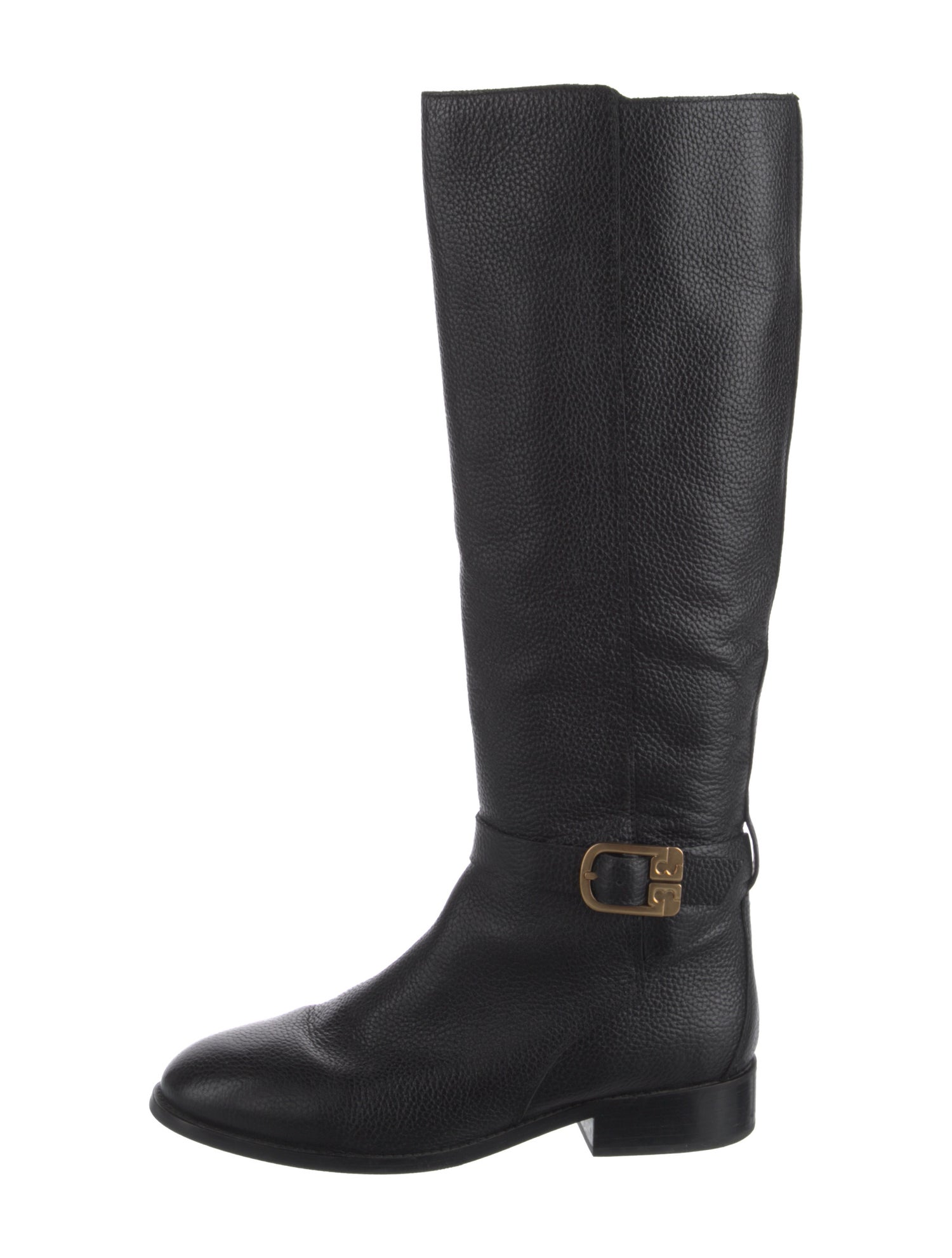 Tory Burch Leather Riding Boots
