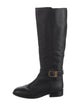 Tory Burch Leather Riding Boots