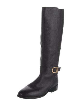 Tory Burch Leather Riding Boots