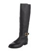 Tory Burch Leather Riding Boots