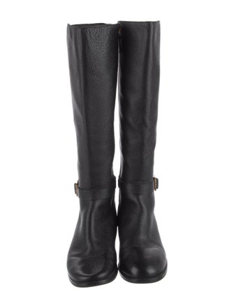 Tory Burch Leather Riding Boots