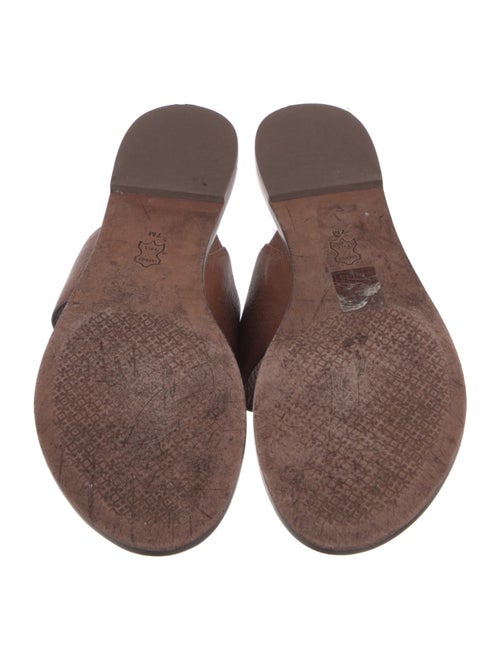 Tory Burch Leather Slides