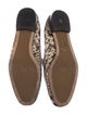 Tory Burch Leather Animal Print Loafers