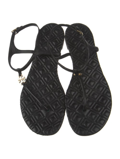 Tory Burch Leather T-Strap Sandals