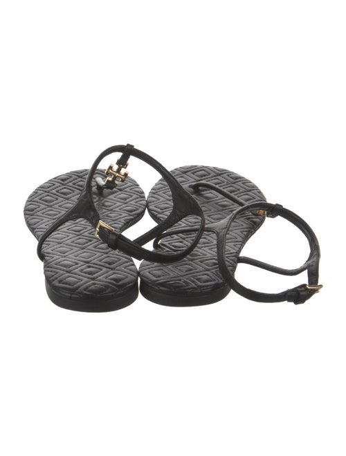 Tory Burch Leather T-Strap Sandals