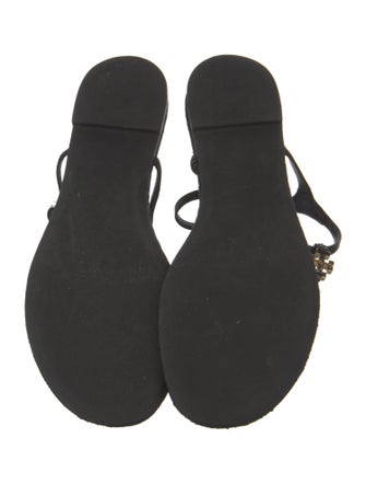 Tory Burch Leather T-Strap Sandals