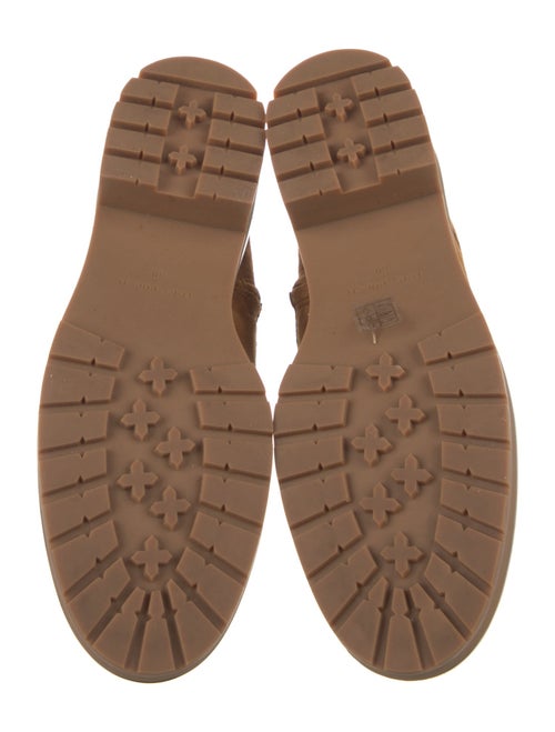 Tory Burch Suede Combat Boots