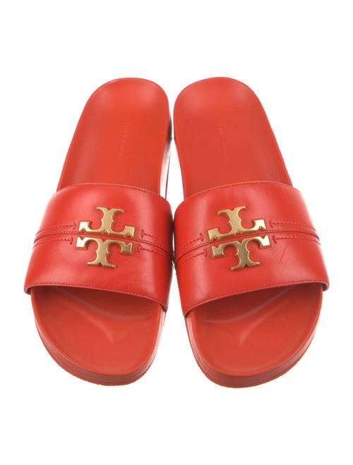 Tory Burch Leather Slides