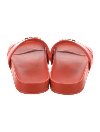 Tory Burch Leather Slides