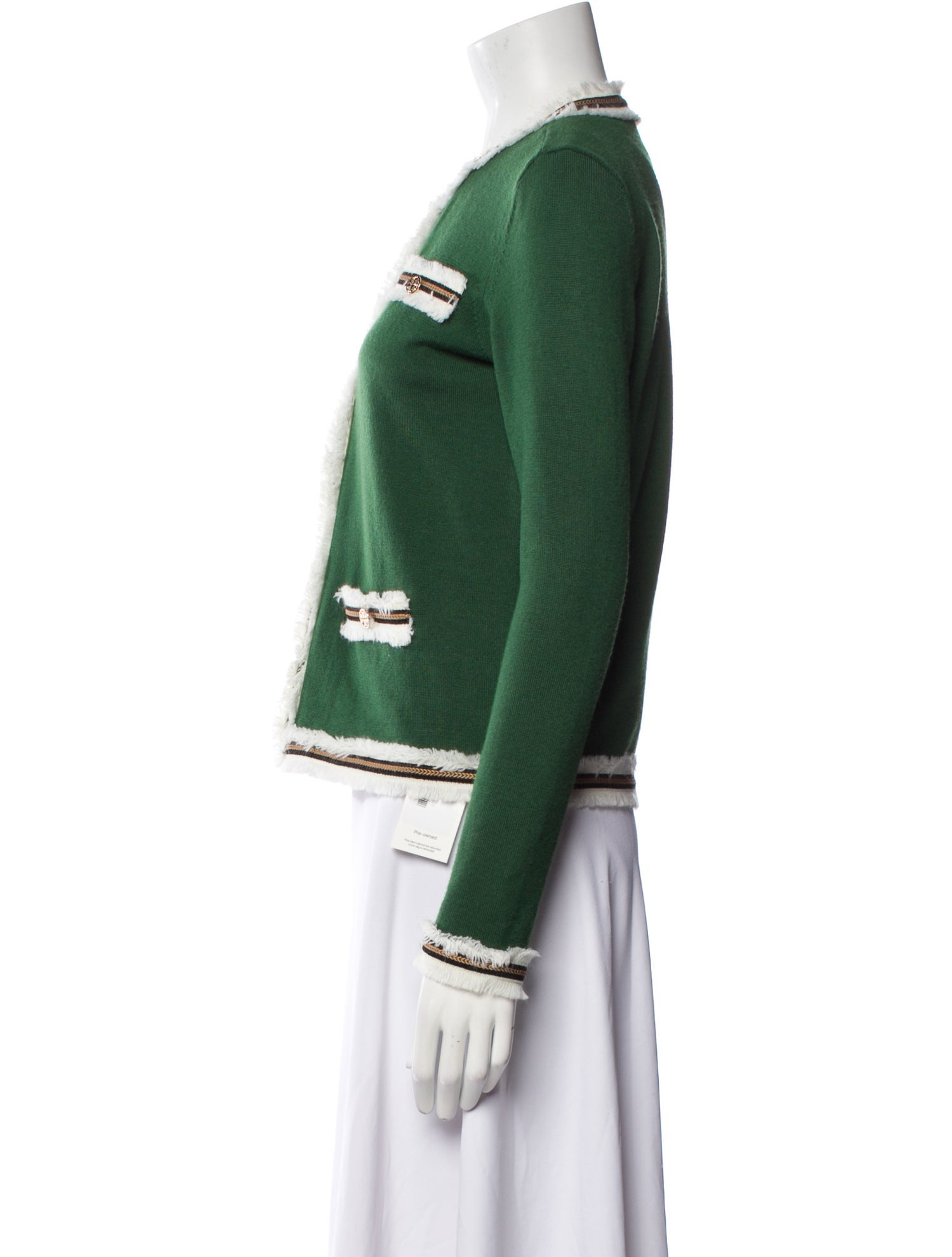 Tory Burch Merino Wool Evening Jacket
