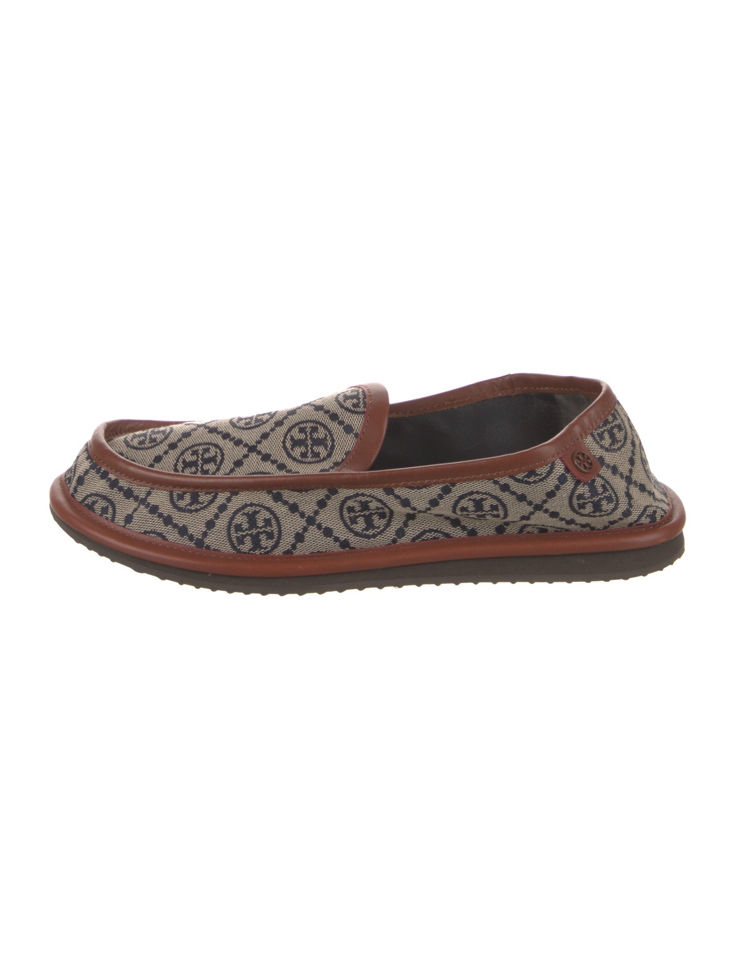 Tory Burch Canvas Printed Loafers
