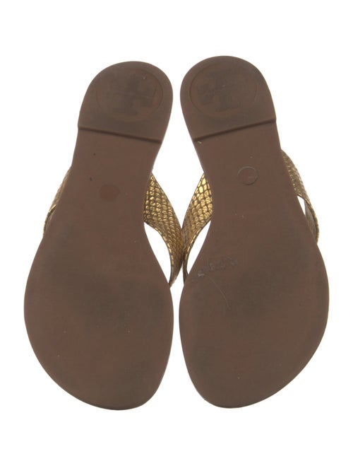 Tory Burch Leather Flip Flops