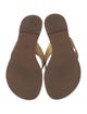Tory Burch Leather Flip Flops