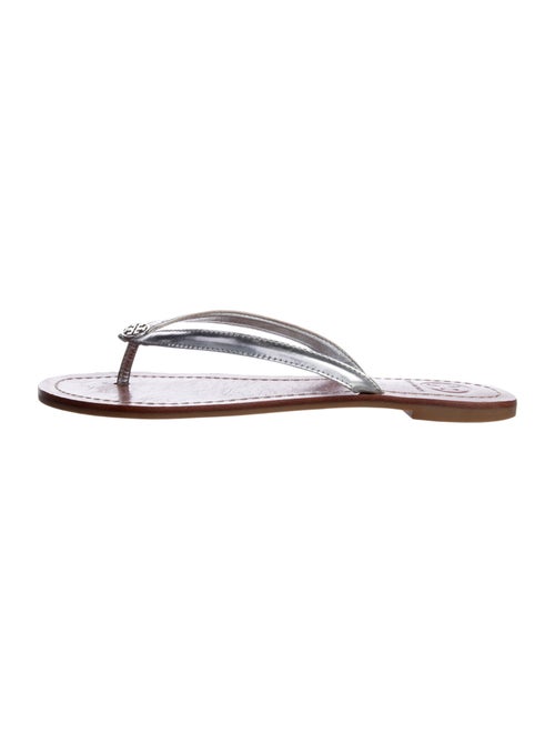 Tory Burch Leather Flip Flops