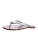 Tory Burch Leather Flip Flops