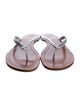 Tory Burch Leather Flip Flops