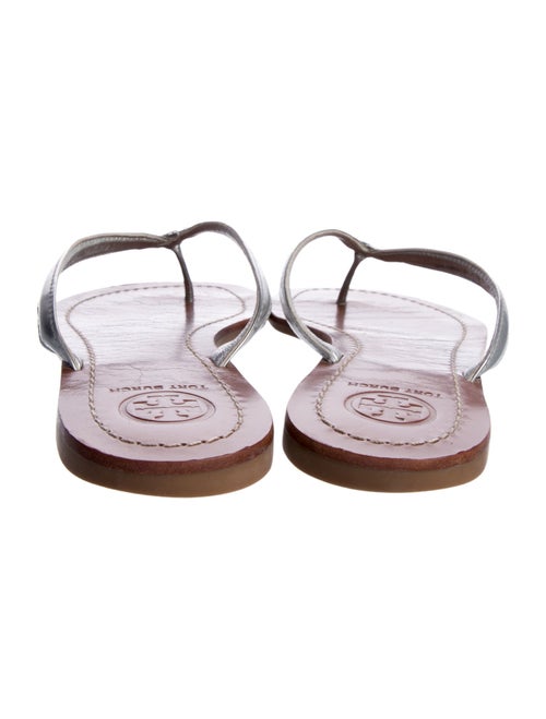 Tory Burch Leather Flip Flops