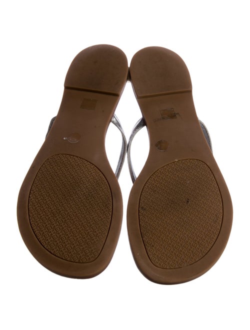 Tory Burch Leather Flip Flops