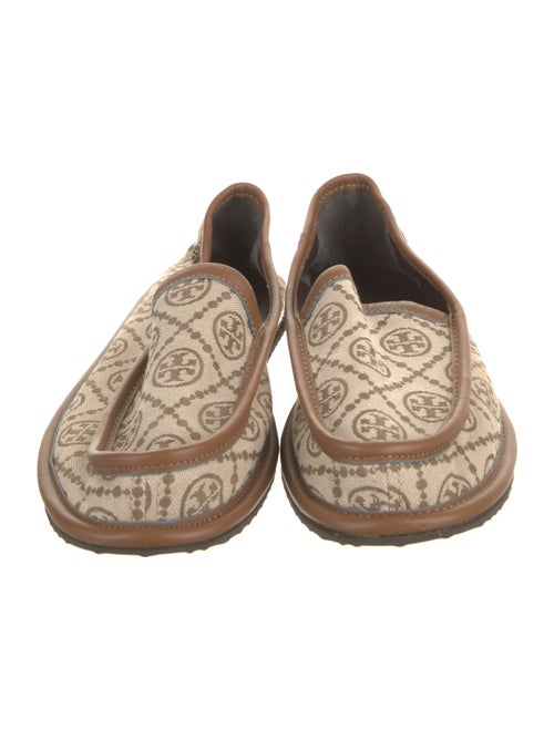 Tory Burch Canvas Printed Loafers