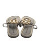 Tory Burch Leather Printed Slides