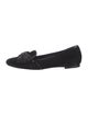 Tory Burch Suede Bow Accents Loafers