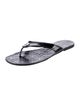 Tory Burch Patent Leather Flip Flops