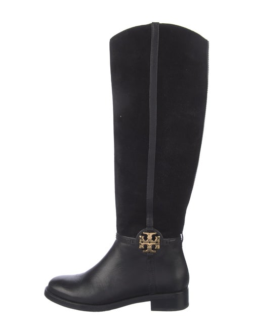 Tory Burch Suede Riding Boots