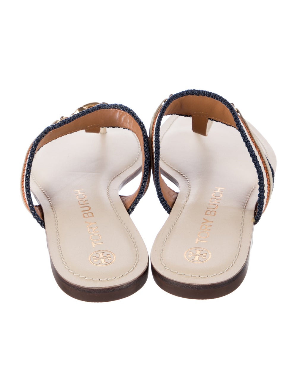 Tory Burch Slides Neutrals Printed - image 4