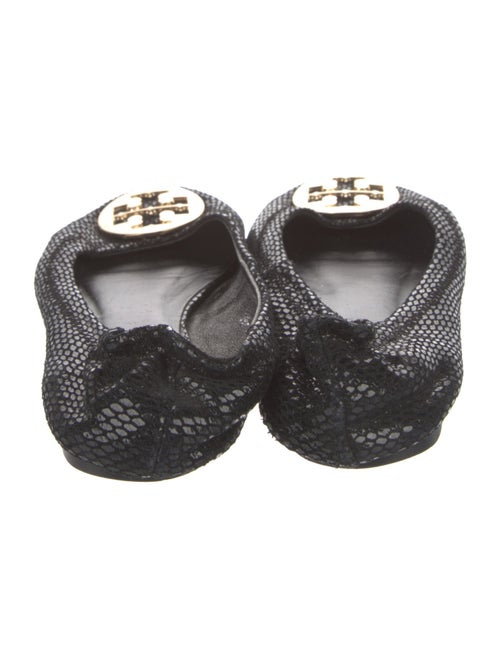 Tory Burch Suede Sequin Embellishments Ballet Flats