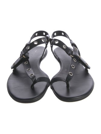 Tory Burch Leather Slides